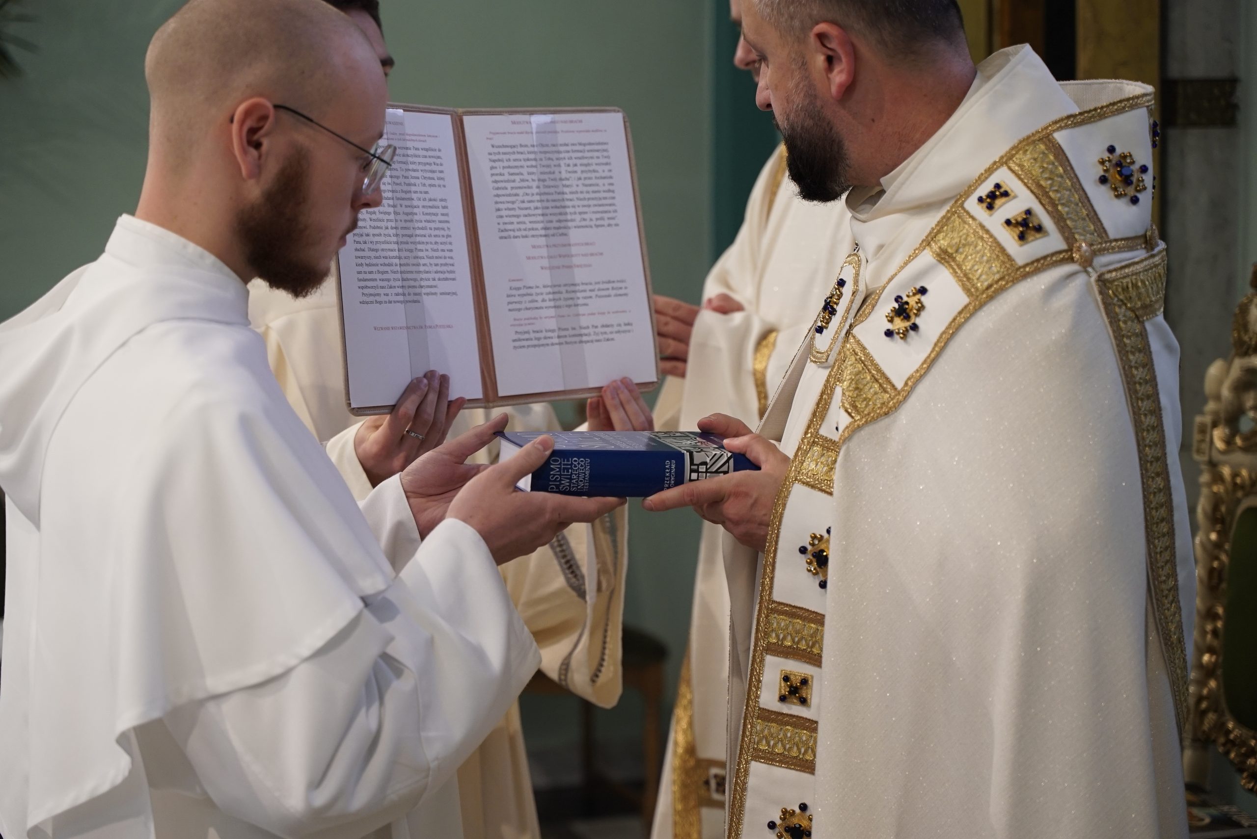Przyjęcie braci pierwszego kursu do wspólnoty seminaryjne
